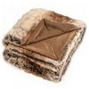 Costway Fluffy Throw Blanket 760gsm Fuzzy Faux Fur Blanket Cozy Soft Warm