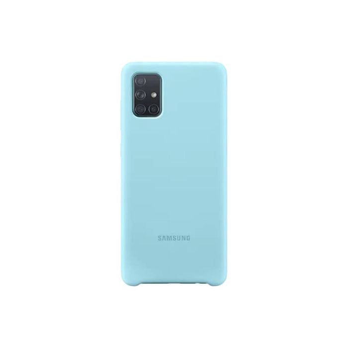 Samsung Galaxy A71 Silicone Cover - Blue