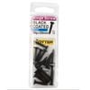 Otter 10 x 25mm Black Coated Hinge Screws - 16 Pack