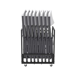 Lifetime Commercial 16 Folding Chairs and Cart Combo