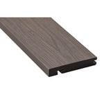 Ekodeck 137 x 23mm 5.4m Backbeach Designer Edge Board Composite Decking