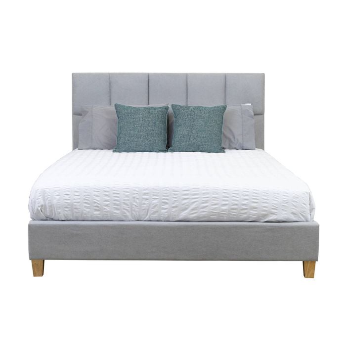 Marley King Bed Frame Grey