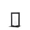 Ssh Collection Toren 26cm Tall Hurricane Lamp - Matte Black