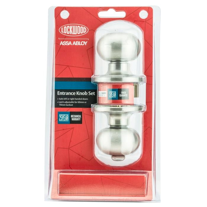 Lockwood Stainless Steel Symmetry Series Entrance Set