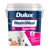 Dulux 15L Interior Paint Wash&Wear +PLUS Super Hide Low Sheen Strong White