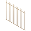 ProtectorAl 350 - 1200 x 1200mm Primrose Raked 16-30º Picket Top Pool Fence Panel