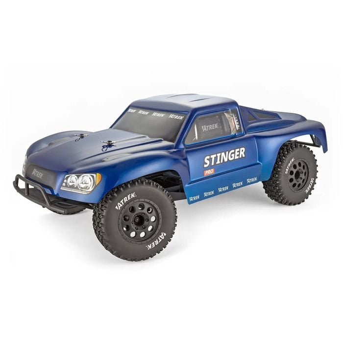 Atrek Stinger Pro Rc Short Course Truck Electric Brushless 2wd 1/10 Scale Rtr - Sonic Blue