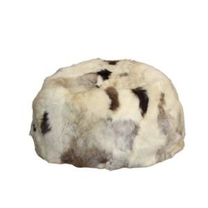 Huxford Grove The Lhasa Sheepskin Leather Base Bean Bag W/zipper 93x92cm Natural