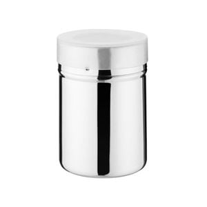 Vogue Dredger Fine Mesh Shaker Stainless Steel With Protective Cap 275ml 90x70mm