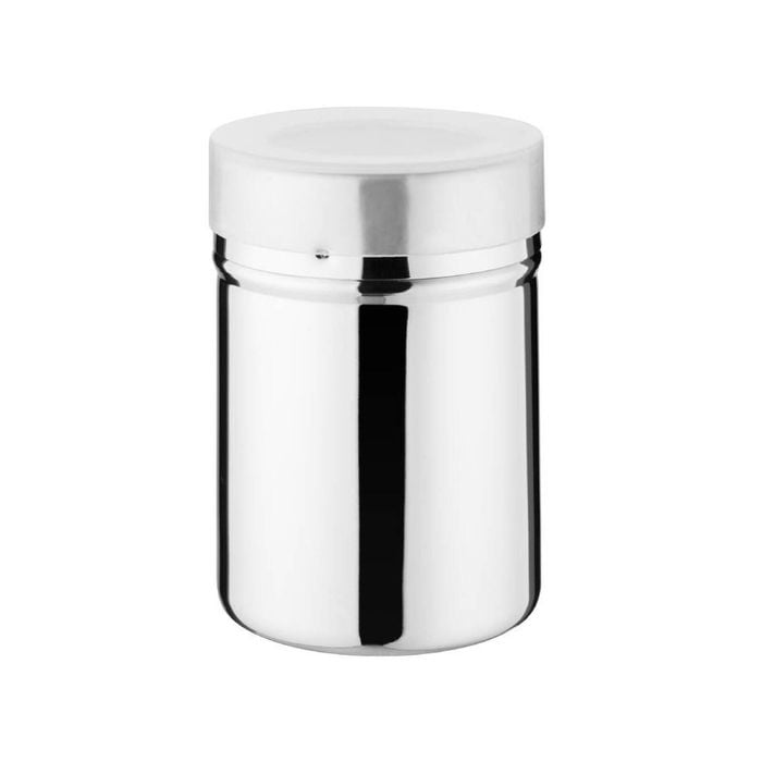 Vogue Dredger Fine Mesh Shaker Stainless Steel With Protective Cap 275ml 90x70mm