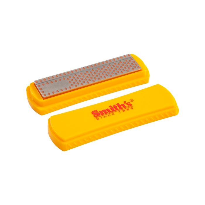 Smith's 4" Diamond Sharpening Stone with Cover - Fine