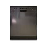 Kleenmaid Black Stainless Steel Free Standing Or Built Under Dishwasher  WELS 4.5 Star 10.5L Per Wash
