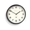 Newgate Number Three Echo Clock Silicone Black