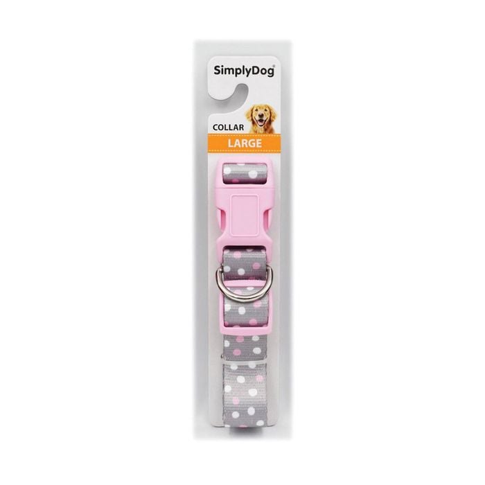 Simply Dog Heat Transfer Pattern Collar Large
