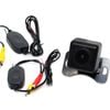 Elinz Mini CMOS Car Reversing Camera Rear View IR Night Vision 2.4G Wireless Receiver Transmitter Connect to RCA Monitor