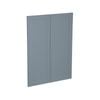 Kaboodle 900mm Alpine Danish Blue Medium Pantry Doors - 2 Pack