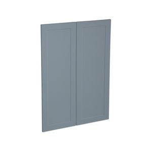 Kaboodle 900mm Alpine Danish Blue Medium Pantry Doors - 2 Pack