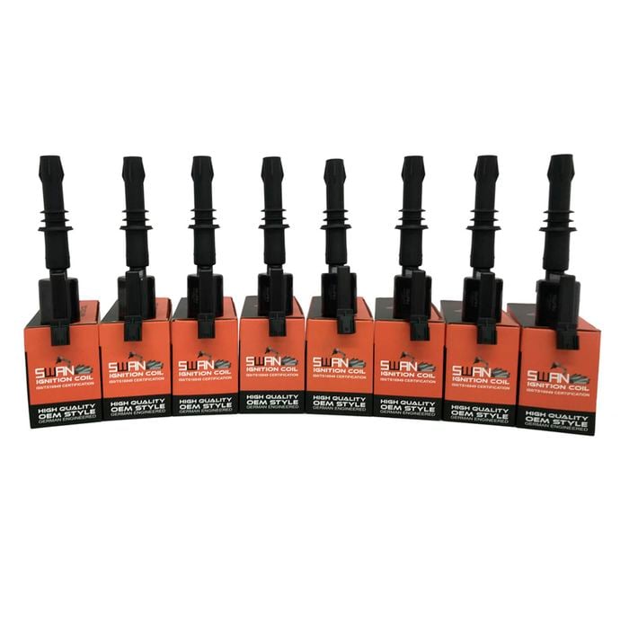 8-Pack SWAN Ignition Coil for Ford Fairlane, Fairmont, Falcon, LTD 5.4L