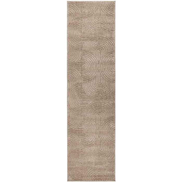 The Rug Connection Skye Zina Cream 500x80cm - Extra Large Runner Indoor Rug