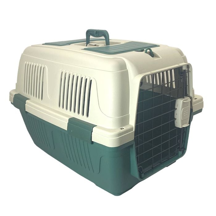 Showmaster Large Deluxe Dog/Cat/Animal Plastic Pet Transport Carrier/Crate