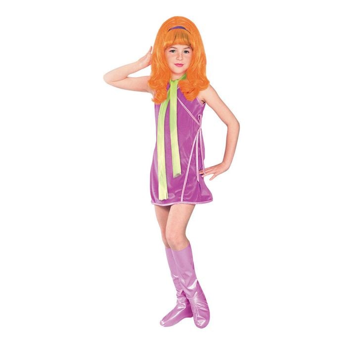 Rubies Scooby Doo Daphne Deluxe Girls Fancy Dress Up Party Costume Size M