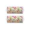 2PK Ashdene Playful Bunnies Blooms Sandwich Dish Tray Serveware 38x16.5cm