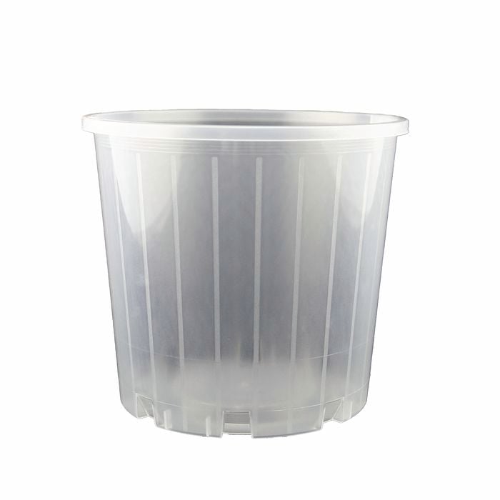 Garden City Plastic Grow Plant Pot - Clear 200mm