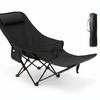 Adjustable Reclining Camping Chair Portable Foldable Chair With Carry Bag