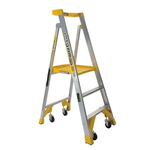 Bailey 170kg 3 Step Aluminium Job Station Platform Ladder
