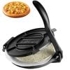 Vevor Tortilla Press Black with 100 Pcs Parchment Paper for Cast Iron Heavy Duty Tortilladora Press