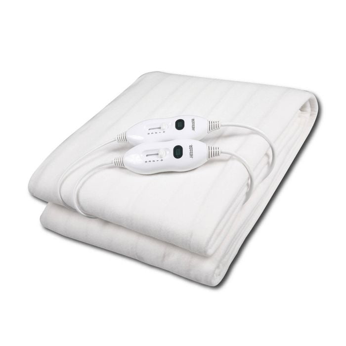 Heller King Fitted Electric Blanket 3 Heat Settings Double Controllers 203x182cm