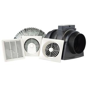 HPM 150mm Ducted Inline Shower Fan