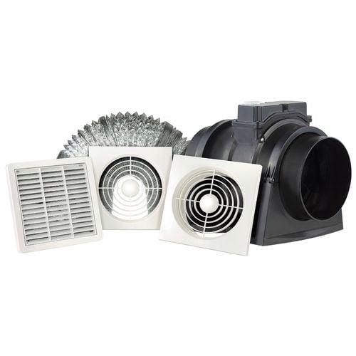 HPM 150mm Ducted Inline Shower Fan - Bunnings New Zealand