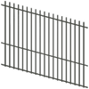 ProtectorAl 1201 - 2400 x 1800mm Woodland Grey Raked 16-30º Batten Pool Fence Panel