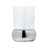 Ssh Collection Carmichael Medium 29cm Tall Hurricane Lamp - Nickel