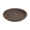 Moda 25cm Titanium Clay Italian Terracotta Saucer