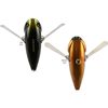 Atomic Hardz Slappa 90 Cicada 90mm 28.1g Fishing Lure Black Christmas Beetle
