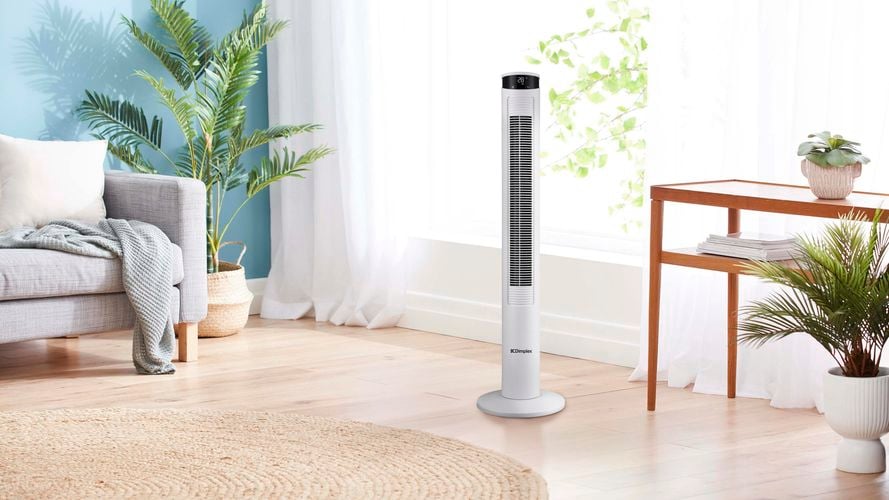 119cm Tower Fan with Remote.