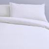 Canningvale Double Cozi Cotton Quilt Cover w/ Pillowcase Bedding Set White