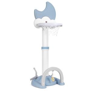 Costway 4-in-1 Kids Basketball Hoop Adjustable Sports Center