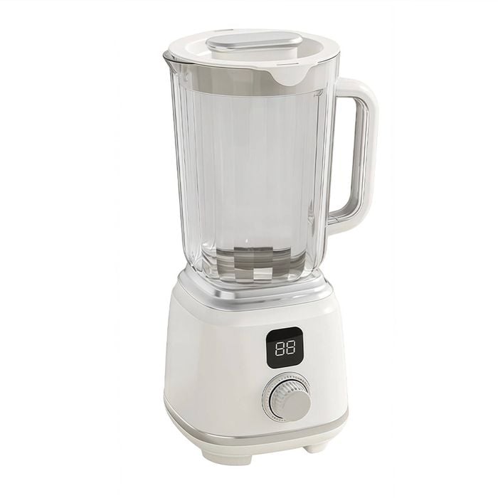 Catzon Juicer Machine Portable Digital Knob Cooking Blender 600ml Large Capacity-white