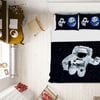 3D Space Astronaut 331 Bed Pillowcases Quilt King Size