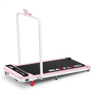 Black Lord Treadmill Walking Pad Magnetic Remote Foldable Incline Pink