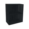 Kaboodle 300-399mm Licorice Twist Customisable Open Wall Shelf