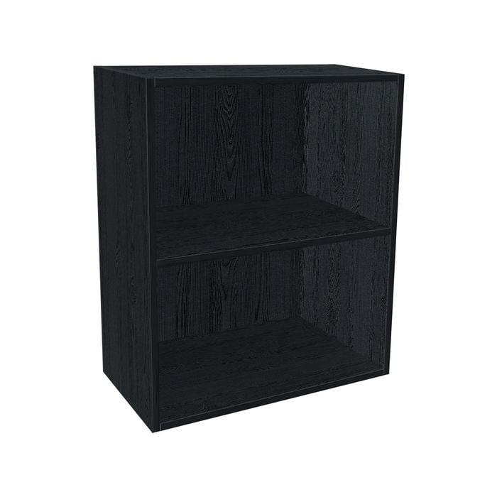 Kaboodle 300-399mm Licorice Twist Customisable Open Wall Shelf
