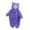 Happy Tails Stufflingless Hippo Plush Toy