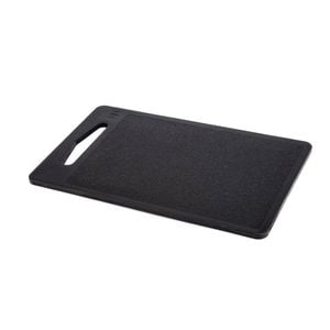 Hygiplas Bar Cutting Board Black 153x255x7mm Commercial Food Preparation Kitchenware