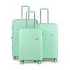 3pc Kate Hill Tribeca Luggage Travel Suitcase Set Lightweight Mint