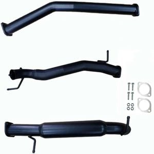 Ignite Exhausts Dpf Back For Volkswagen Amarok 2.0l 3" Hotdog Black Aluminised Steel