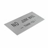 Sandleford 140 x 65mm No Junk Mail Stainless Steel Sign